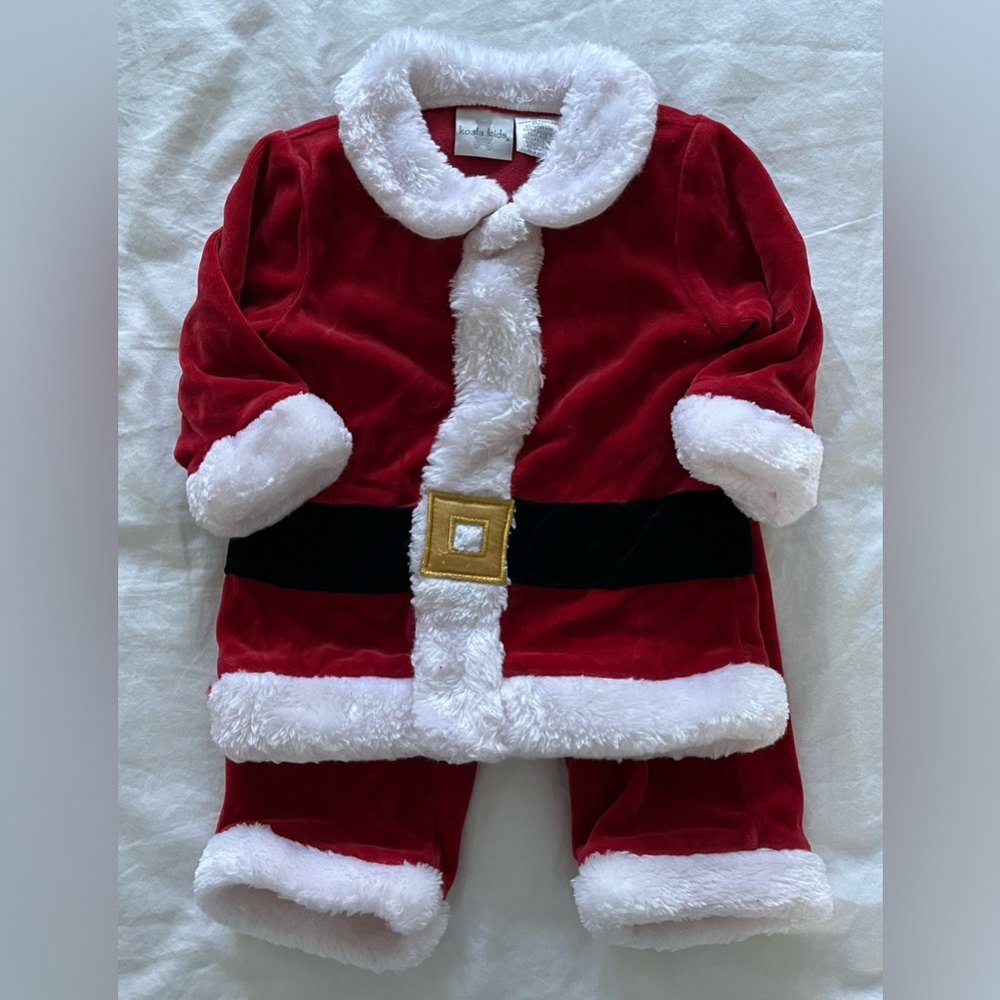 Santa Outfit/Costume by Koala Kids. Size 12 months. EUC. Two piece set.